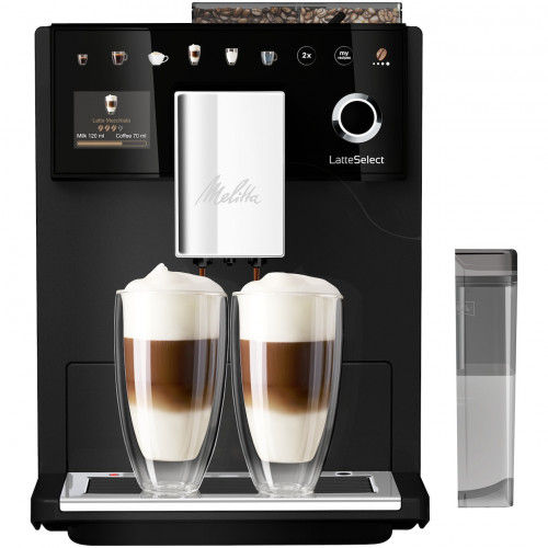 Melitta Latte Select F630-212 Zwart Melitta Latte Select F630-212 Zwart