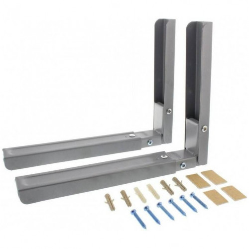 Scanpart wand bevestigingsbeugels magnetron zilver 50kg Scanpart wand bevestigingsbeugels magnetron zilver 50kg