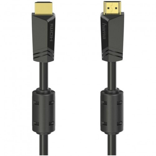 Hama High speed HDMI-kabel, connector - connector, 4K, ethernet, verguld 10,0 m Hama High speed HDMI-kabel, connector - connector, 4K, ethernet, verguld 10,0 m