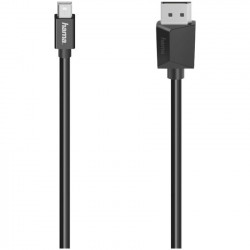 Hama Kabel 4K Ultra-HD Mini-Displayport naar Displayport 1.2, 1.50m Hama Kabel 4K Ultra-HD Mini-Displayport naar Displayport 1.2, 1.50m