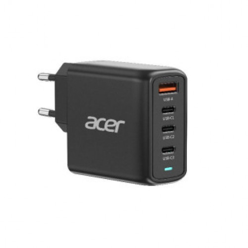 Acer 100W PD Charger, USB Port: 3C+1A, EU Plug, 100W USB-C Cable Acer 100W PD Charger, USB Port: 3C+1A, EU Plug, 100W USB-C Cable
