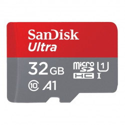 SanDisk MicroSD Class 10 Ultra 32GB Grijs SanDisk MicroSD Class 10 Ultra 32GB Grijs