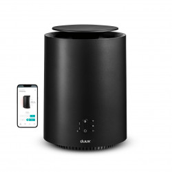 Duux Threesixty 2 Smart Fan + Heater Zwart
