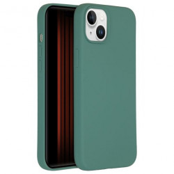 Accezz Liquid Silicone Backcover met MagSafe iPhone 15 Plus Donkergroen Accezz Liquid Silicone Backcover met MagSafe iPhone 15 Plus Donkergroen