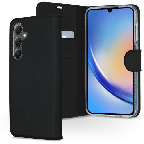 Accezz Wallet Softcase Bookcase Samsung Galaxy A35 Zwart Accezz Wallet Softcase Bookcase Samsung Galaxy A35 Zwart